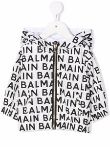 Balmain Kids Giacca con cappuccio