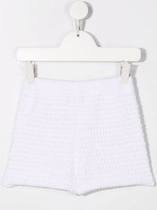 Stella McCartney Kids shorts con ricamo floreale