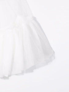 Douuod Kids ruffled tulle cape