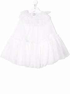 Douuod Kids ruffled tulle cape