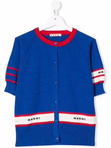 Marni Kids Cardigan con intarsio