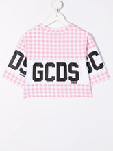 Carica l&#39;immagine nel visualizzatore di Gallery, Gcds Kids T-shirt crop con stampa
