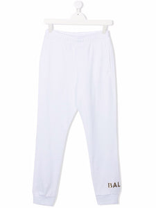 Balmain Kids Pantaloni sportivi con stampa