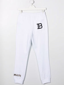 Balmain Kids Pantaloni sportivi con stampa