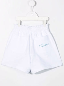 Philosophy Di Lorenzo Serafini Kids Shorts sportivi con ricamo