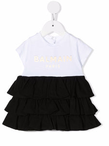 Balmain Kids Abito con stampa