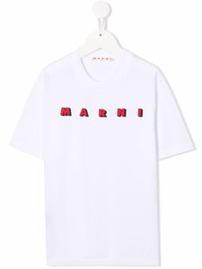 Marni Kids logo-print T-shirt