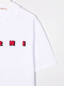 Marni Kids logo-print T-shirt