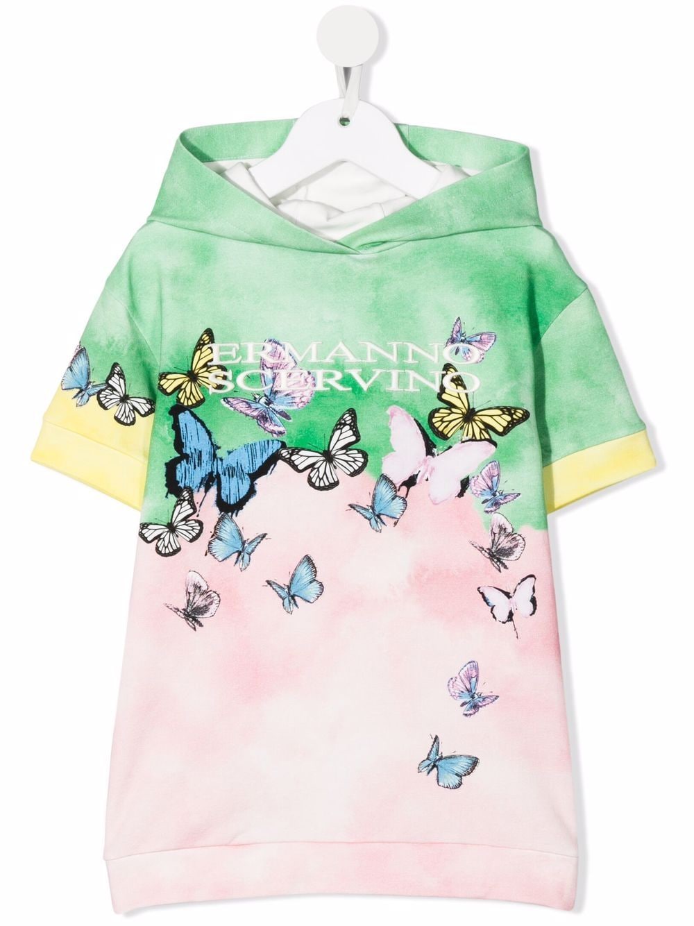 Ermanno Scervino Junior Abito con fantasia tie dye