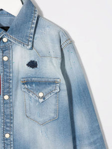 Dsquared2 Kids Camicia denim