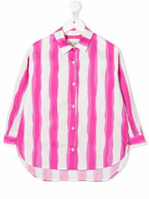 Carica l&#39;immagine nel visualizzatore di Gallery, Douuod Kids Camicia con dettaglio a righe
