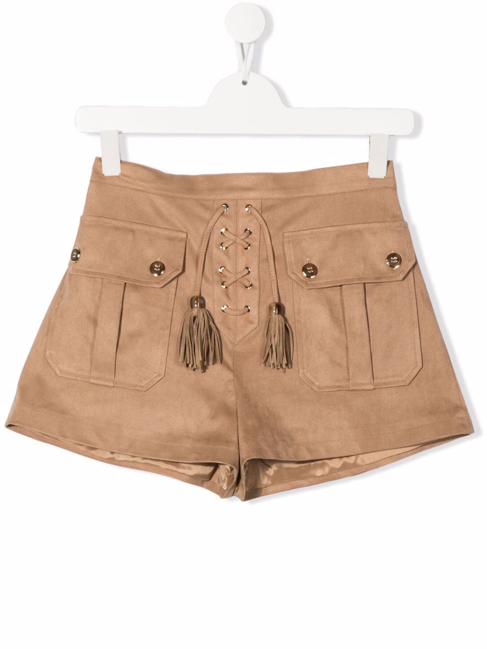 Elisabetta Franchi La Mia Bambina Shorts con nappa