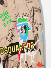 Carica l&#39;immagine nel visualizzatore di Gallery, Dsquared2 Kids Pantaloni dritti con stampa
