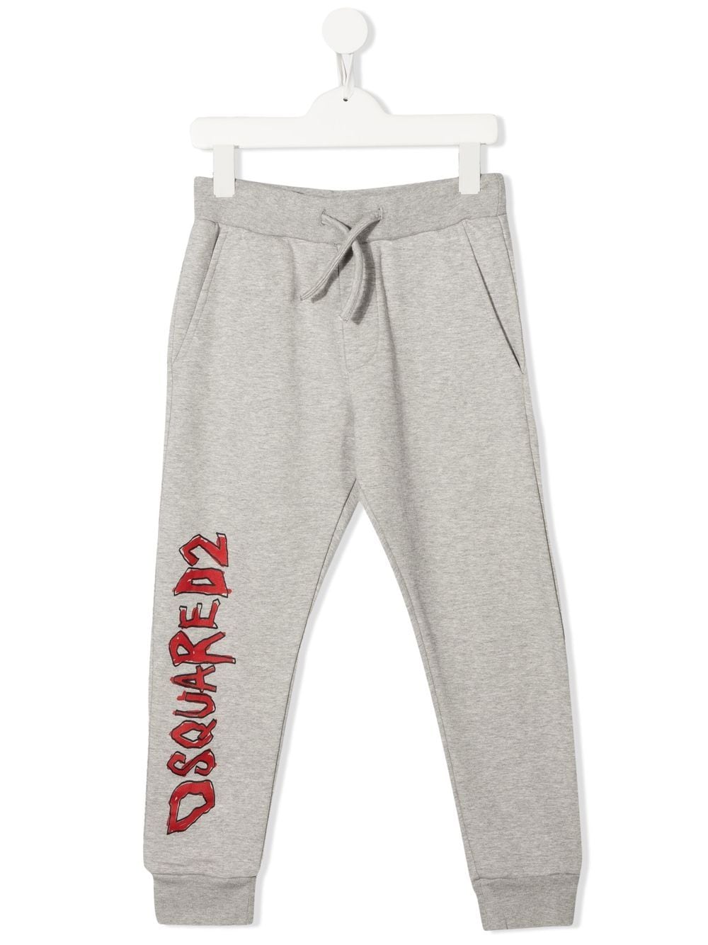 Dsquared2 Kids Pantaloni sportivi con effetto mélange