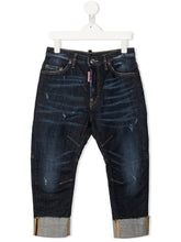 Carica l&#39;immagine nel visualizzatore di Gallery, Dsquared2 Kids Jeans con risvolto
