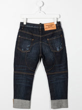 Carica l&#39;immagine nel visualizzatore di Gallery, Dsquared2 Kids Jeans con risvolto
