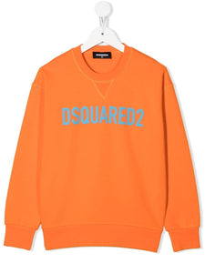 Dsquared2 Kids TEEN logo print crew-neck sweatshirt