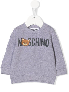 Moschino Kids Felpa con stampa