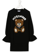 Carica l&#39;immagine nel visualizzatore di Gallery, Moschino Kids Abito con stampa Teddy Bear
