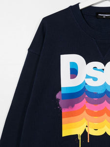 Dsquared2 Kids Felpa con stampa