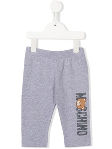 MOSCHINO KIDS Pantaloni sportivi con stampa