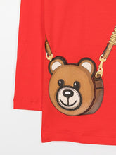 Carica l&#39;immagine nel visualizzatore di Gallery, Moschino Kids Top a maniche lunghe con motivo Teddy
