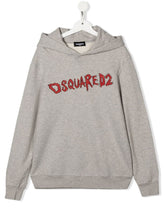 Carica l&#39;immagine nel visualizzatore di Gallery, Dsquared2 Kids Felpa con cappuccio
