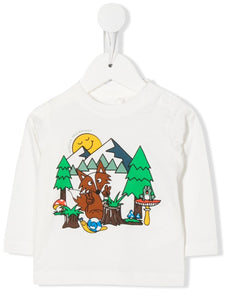 Stella McCartney Kids Top con stampa grafica