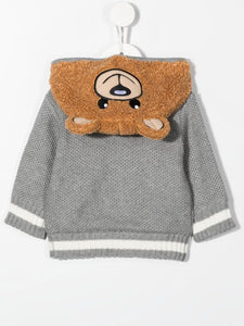 Moschino Kids Giacca con cappuccio Teddy Bear