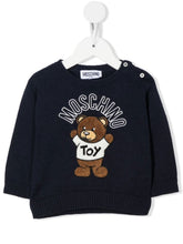 Carica l&#39;immagine nel visualizzatore di Gallery, Moschino Kids Maglione con ricamo
