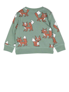 Stella McCartney Kids Felpa con stampa grafica