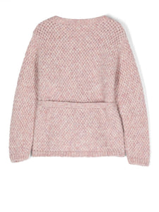 Douuod Kids Cardigan con cintura