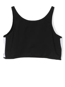 Marni Kids Top crop con logo