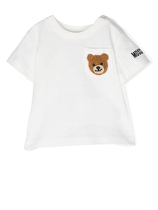 Moschino Kids T-shirt Teddy Bear con ricamo