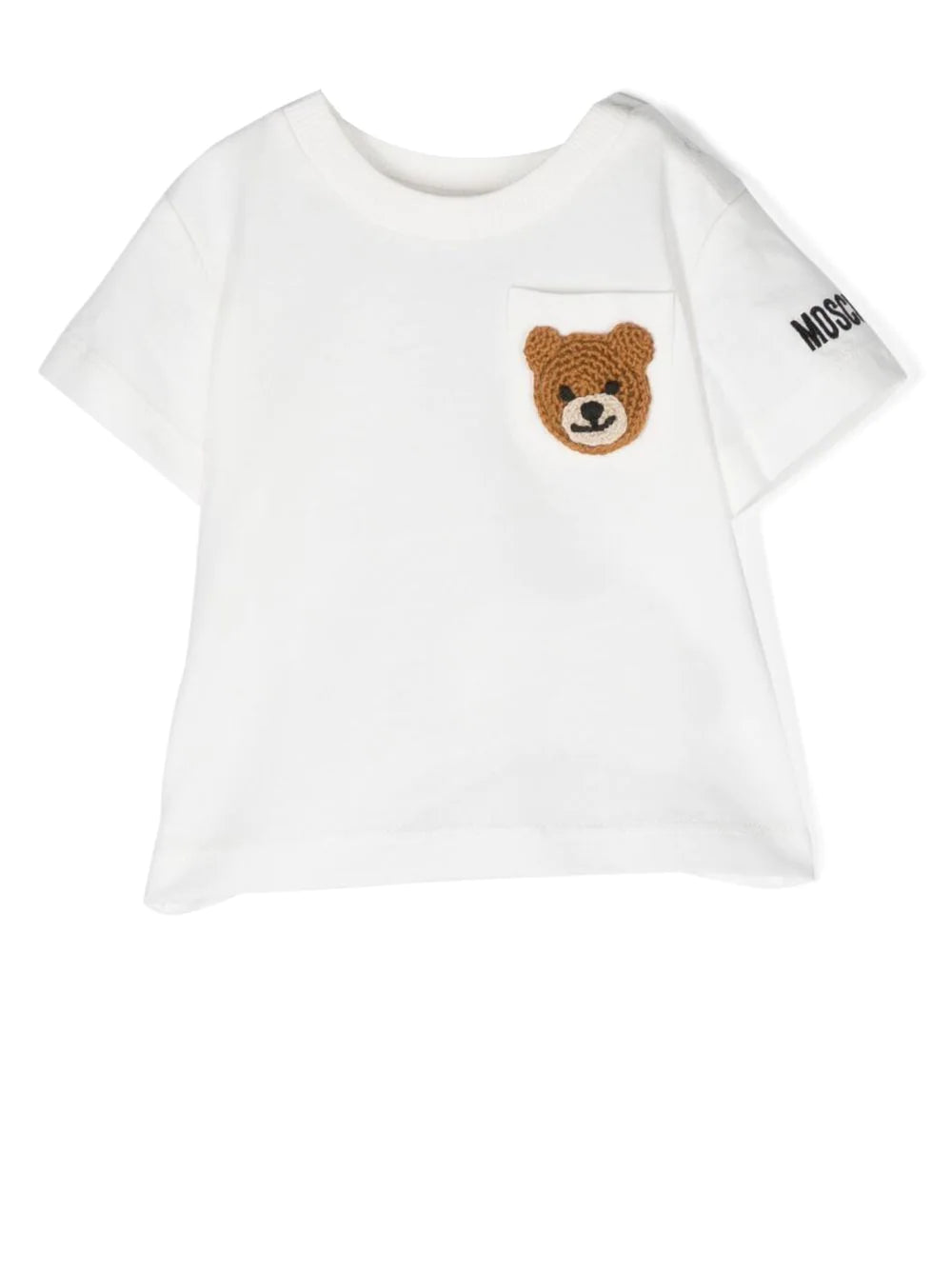 Moschino Kids T-shirt Teddy Bear con ricamo