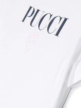 Carica l&#39;immagine nel visualizzatore di Gallery, PUCCI Junior logo print short-sleeve T-shirt
