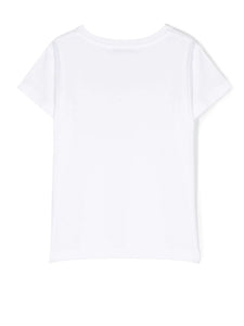 PUCCI Junior logo print short-sleeve T-shirt