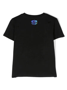 Barrow kids logo-print cotton T-shirt