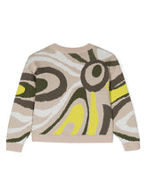 Carica l&#39;immagine nel visualizzatore di Gallery, PUCCI Junior patterned intarsia knit jumper
