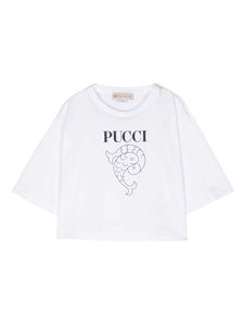 PUCCI Junior T-shirt con stampa