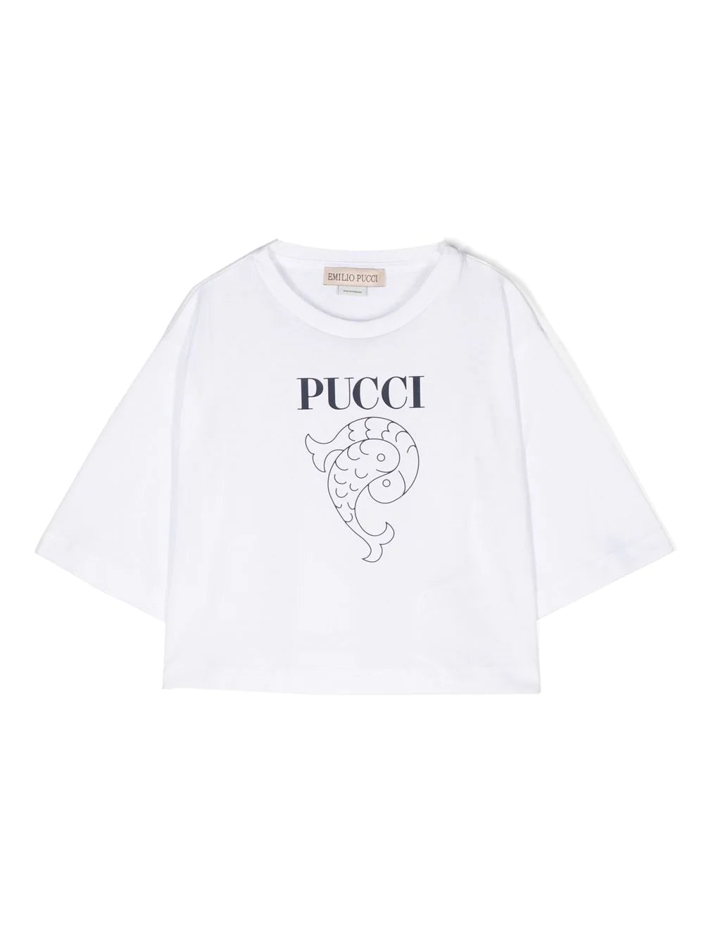 PUCCI Junior T-shirt con stampa