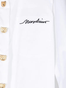 Moschino Kids Camicia con ricamo