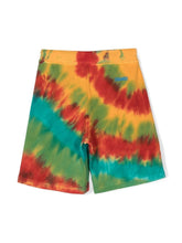 Carica l&#39;immagine nel visualizzatore di Gallery, Dsquared2 Kids Shorts sportivi con fantasia tie dye
