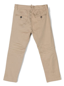 Dsquared2 Kids Chino con dettaglio logo