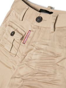 Dsquared2 Kids Chino con dettaglio logo