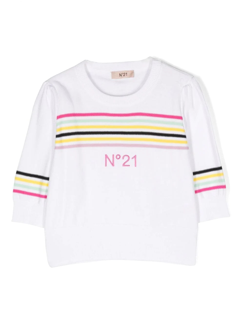 Nº21 Kids maglione con ricamo