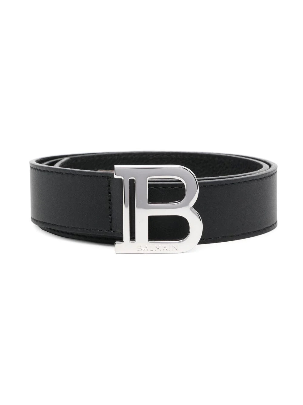 Balmain Kids cintura logo argento