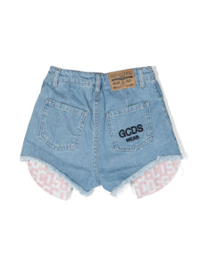 Gcds Kids Shorts con tasche