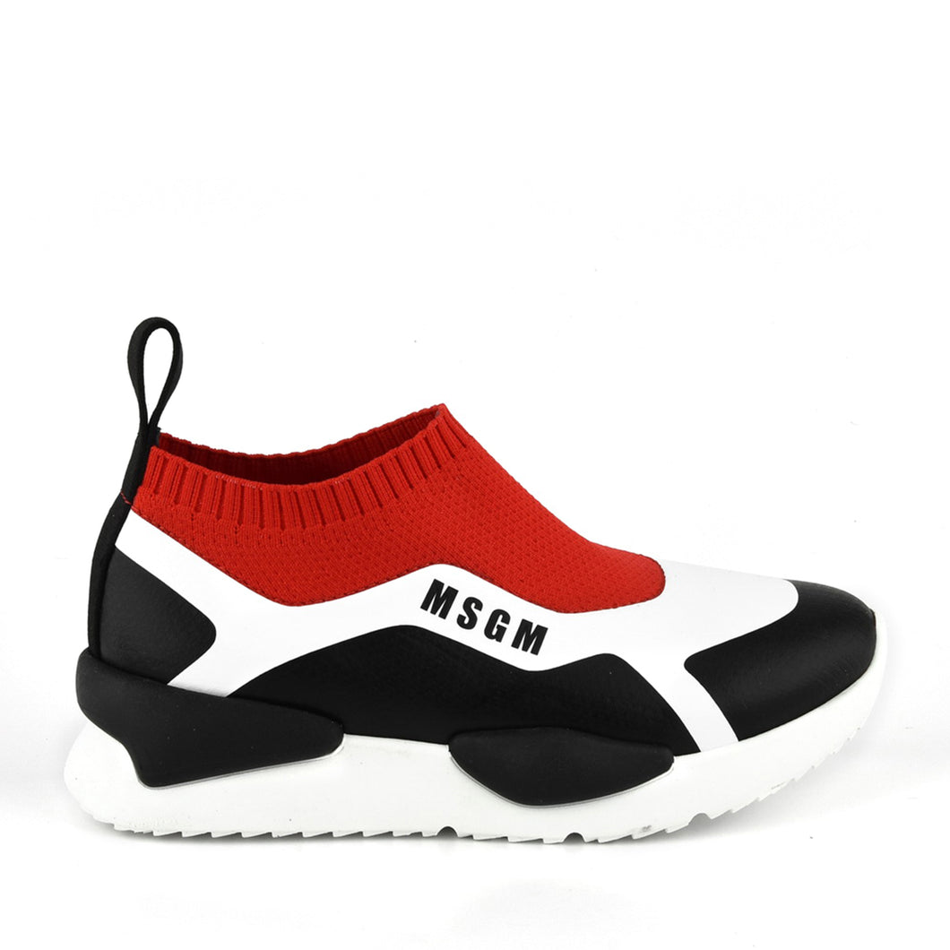 MSGM Kids sneakers a calza basse