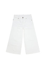 Carica l&#39;immagine nel visualizzatore di Gallery, Dsquared2 kids jeans bianco white bull
